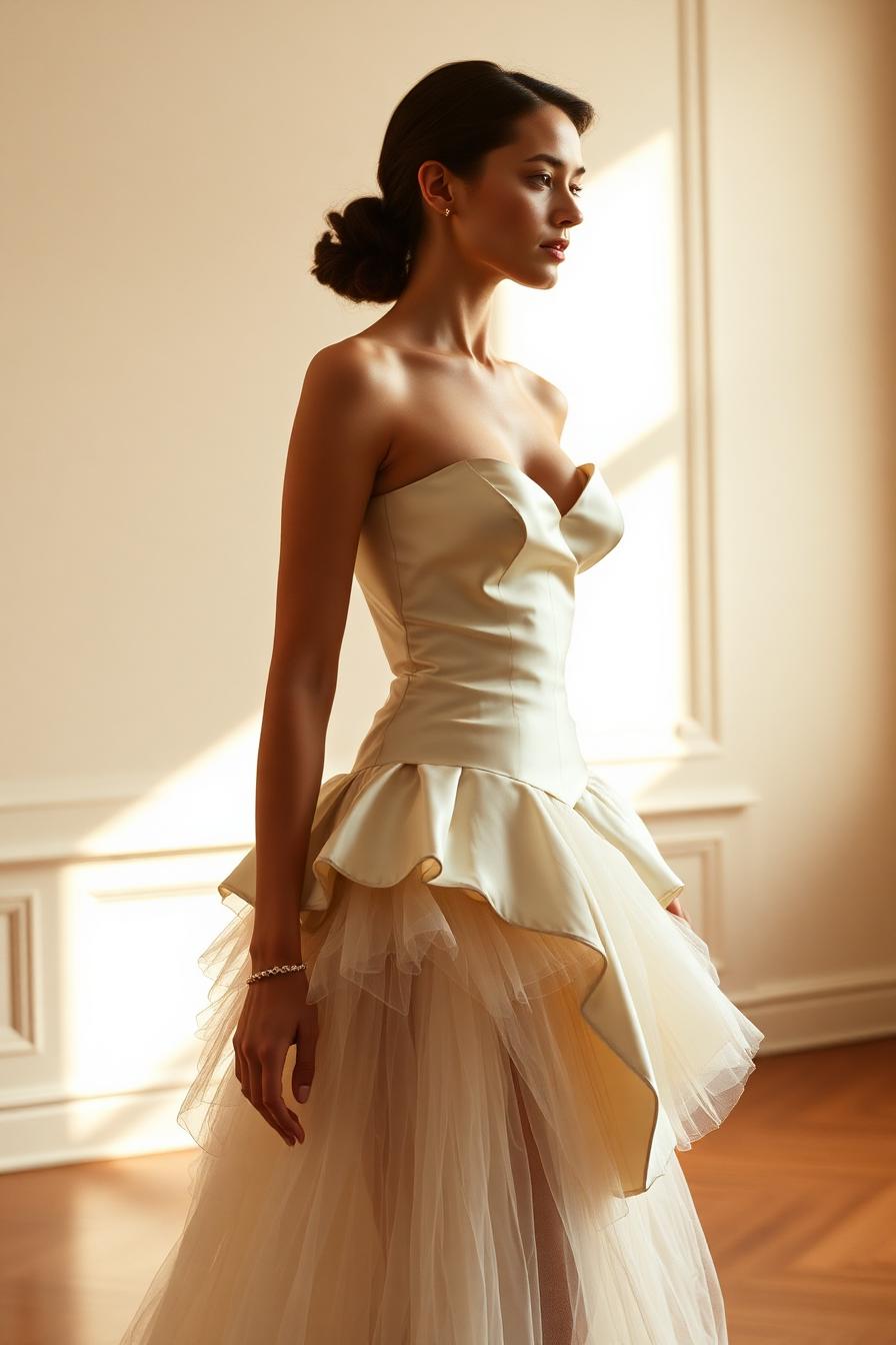 Tailored formal VIA garment