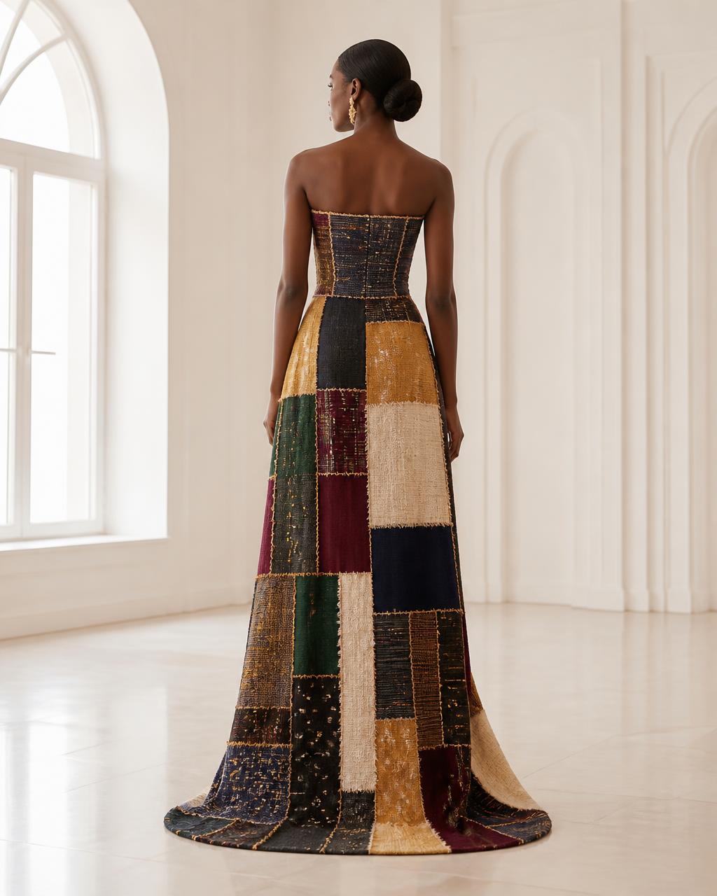 The Making of the Patchwork Gown